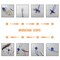 100 Yards 2mm Satin Rattail Cord Nylon String Trim Silk Cord Beading String for Friendship Bracelet Necklace Chinese Knot Macramé Trim Dream Catchers Braid Hair 10 Color
